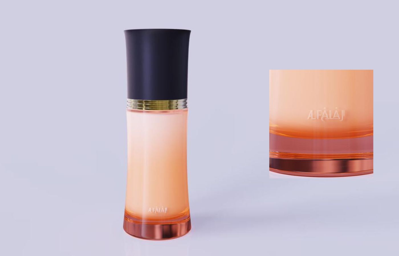 Muskan bottle bottom logo